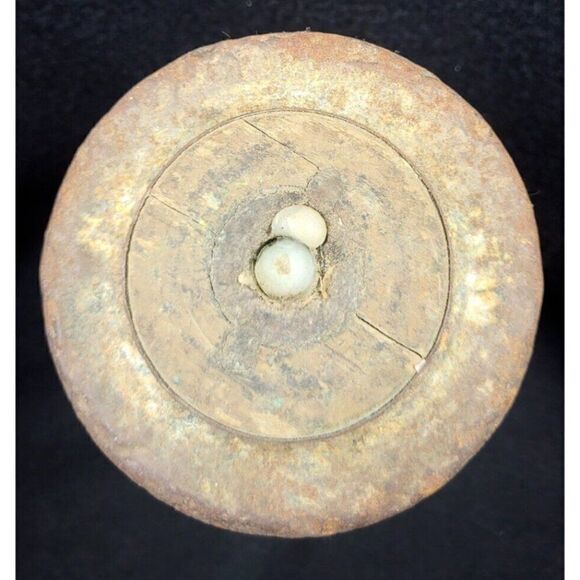 Vintage Industrial Textile Large 7" Wooden Spool Bobbin Sewing Craft Notion DIY - Picture 5 of 6